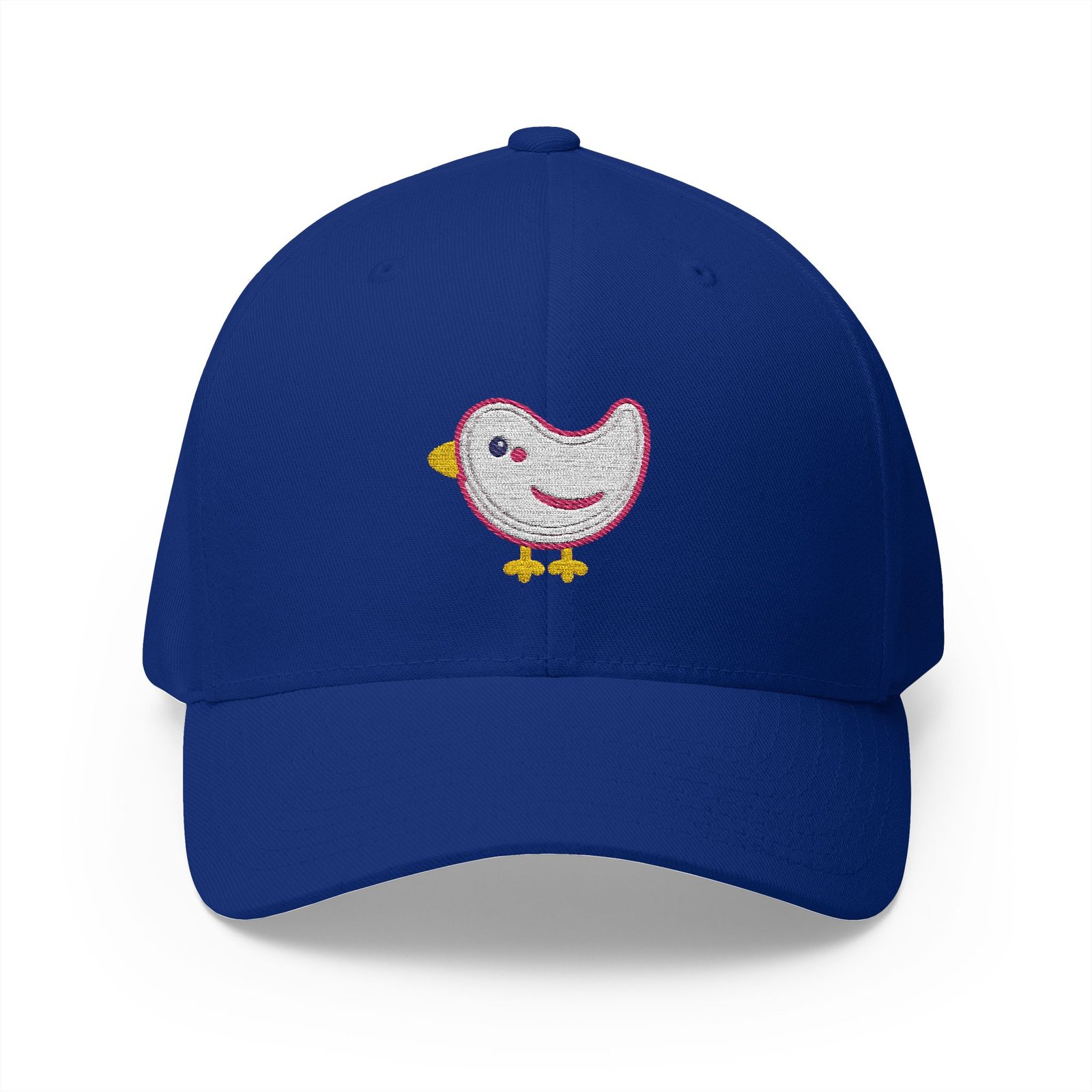 Embroidered Winking Chick Cap — Cute Baby Bird Baseball Hat - Image 5