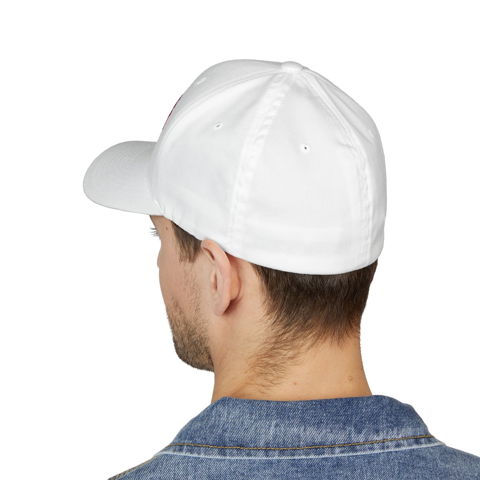 Embroidered Smiling Heart Cap — Cute Pink Heart Hat - Image 4
