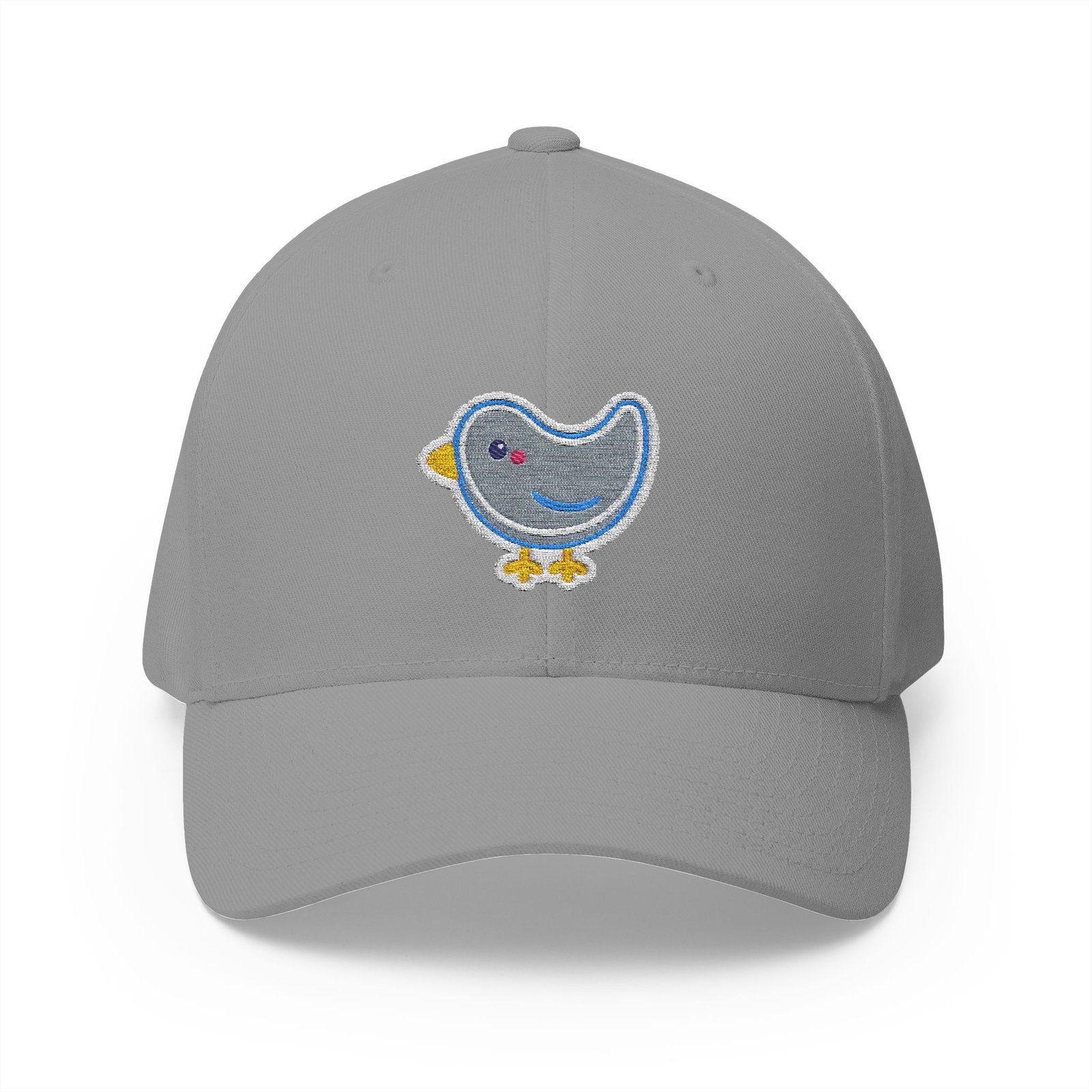 Embroidered Baby Chick Cap — Cute Blue Chick Kid’s Hat - Image 5