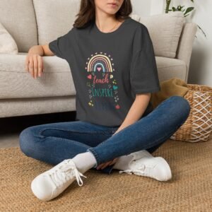 Teach Inspire Repeat Pastel Tee