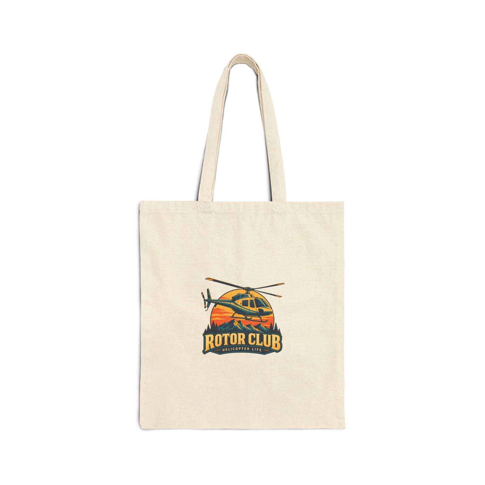 Rotor Club Canvas Tote Bag | Natural