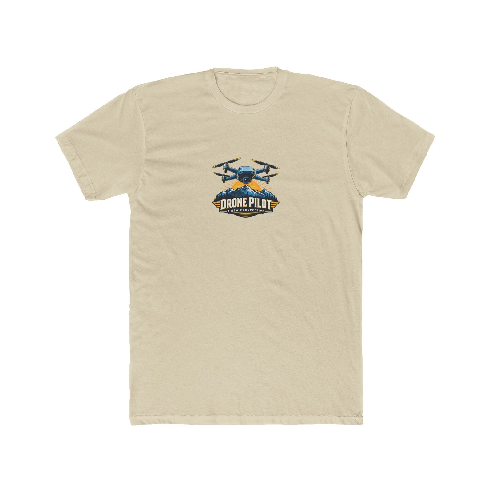 Drone Pilot — A New Perspective T-Shirt | White or Cream, S–3XL - Image 4