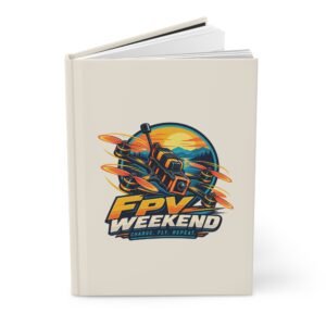 FPV Weekend Hardcover Journal | 150 Lined Pages