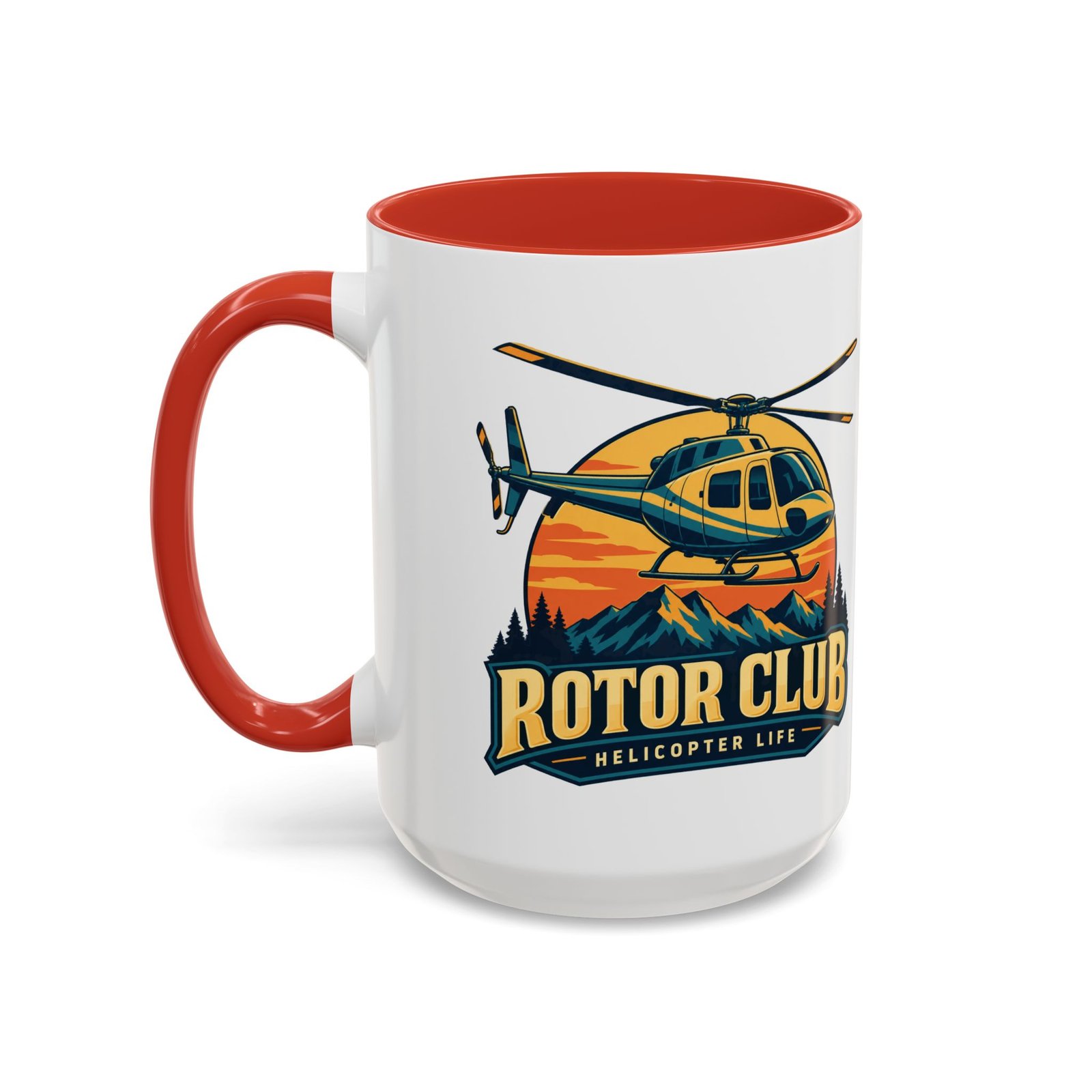 Rotor Club Mug | Red Accent, 11oz & 15oz - Image 5