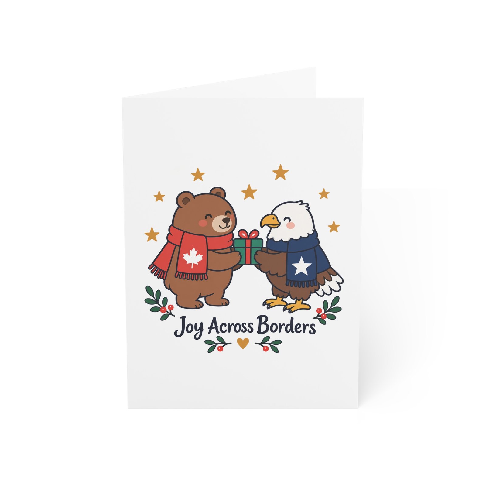Joy Across Borders Christmas Greeting Card | 5 × 7, Single or 10-Pack