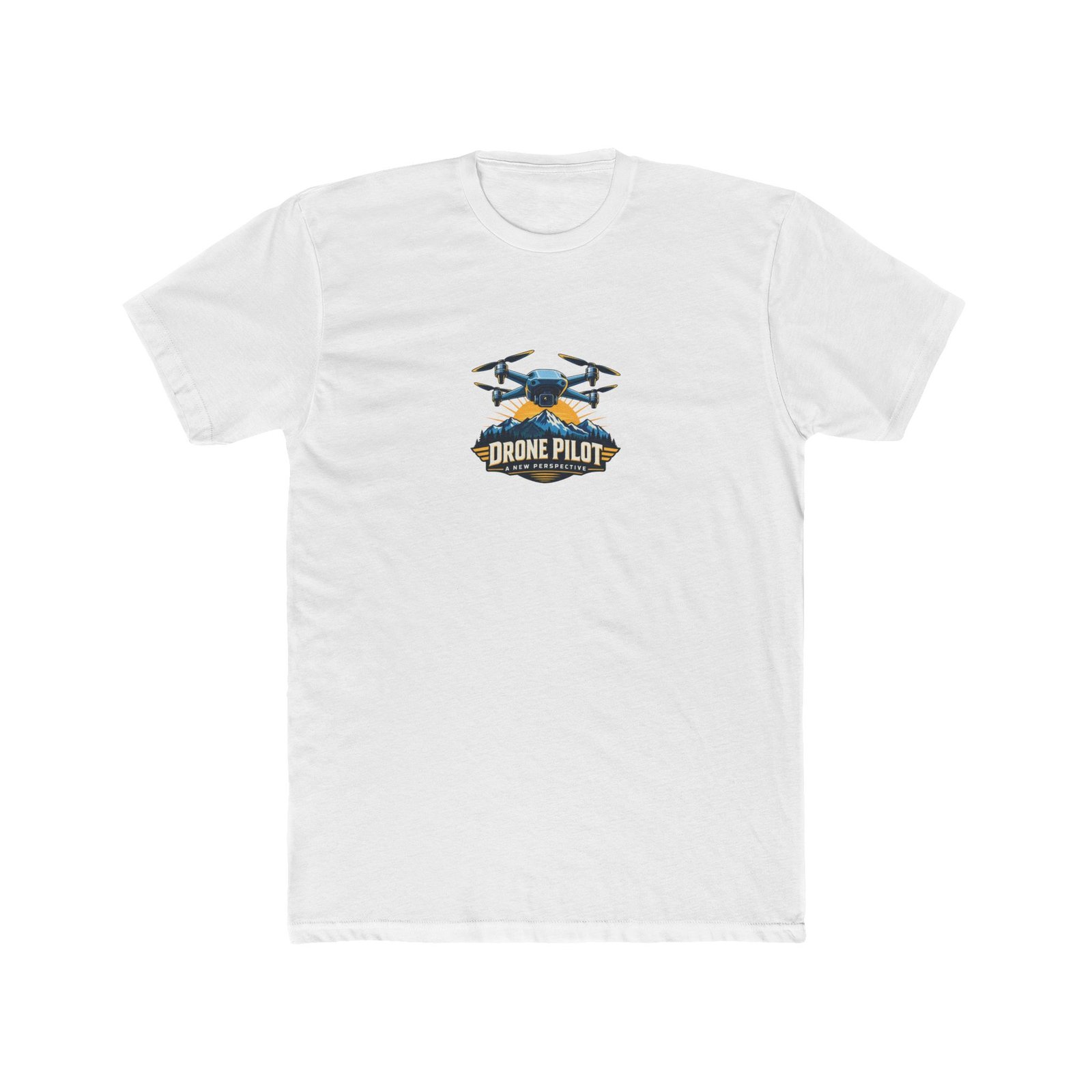 Drone Pilot — A New Perspective T-Shirt | White or Cream, S–3XL