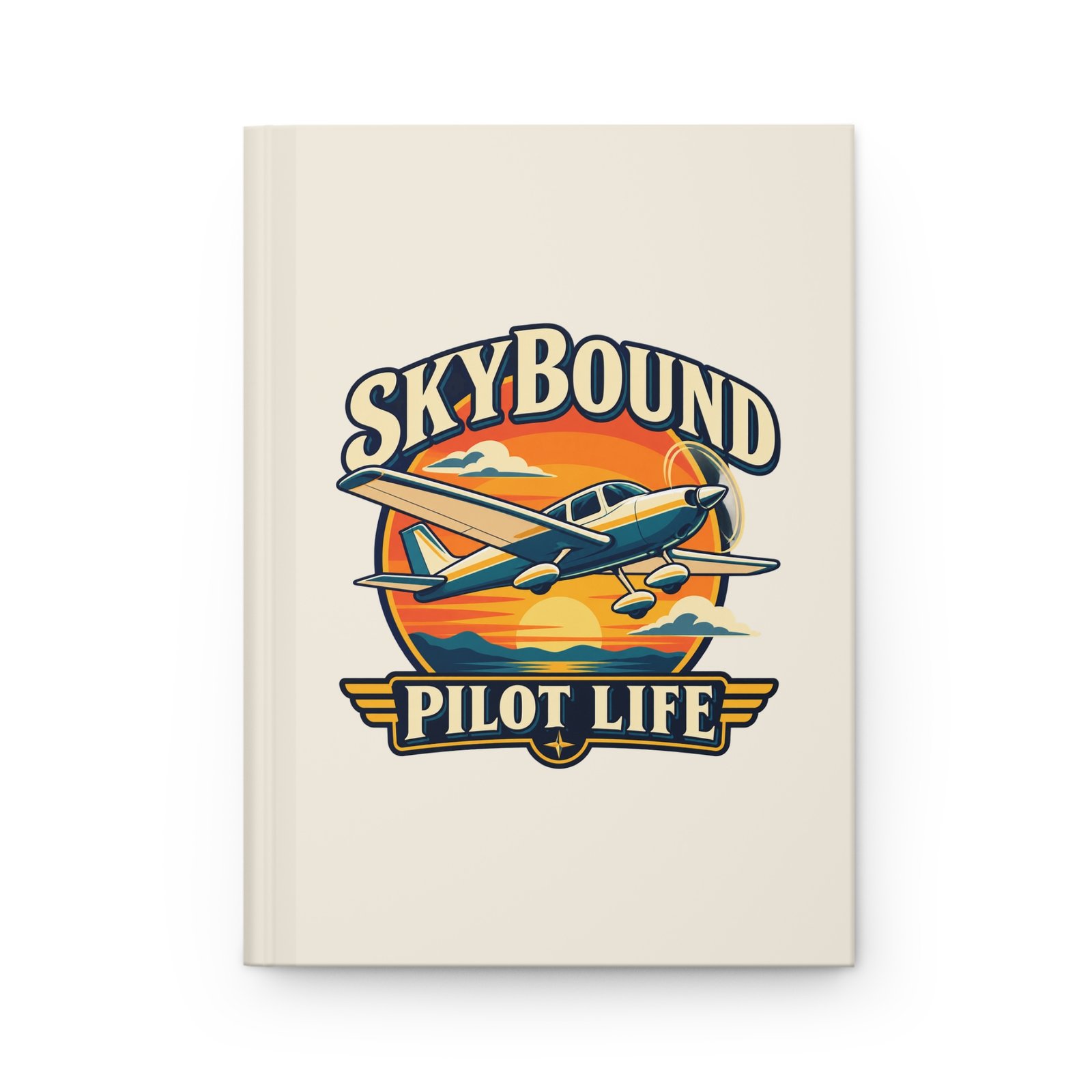 Skybound Pilot Life Hardcover Journal | 150 Lined Pages - Image 3