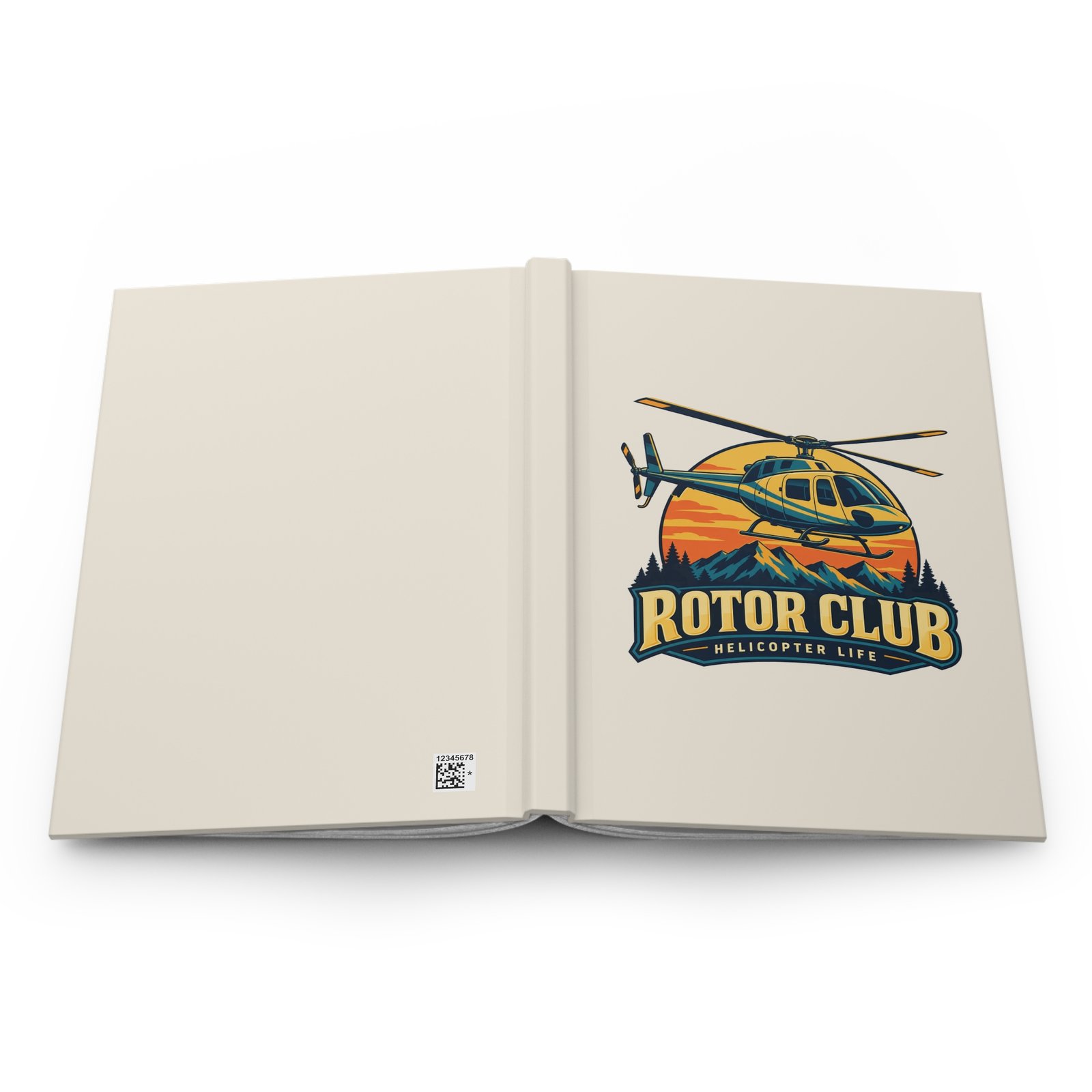 Rotor Club Hardcover Journal | 150 Lined Pages - Image 2