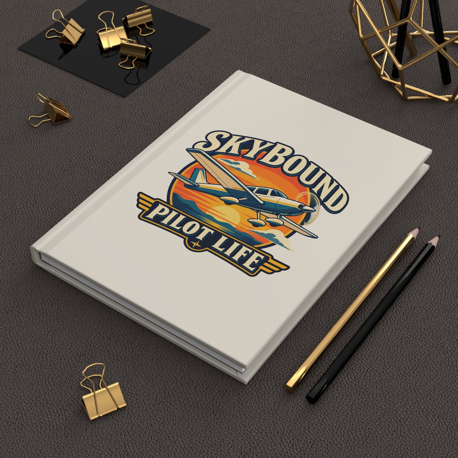 Skybound Pilot Life Hardcover Journal | 150 Lined Pages - Image 5