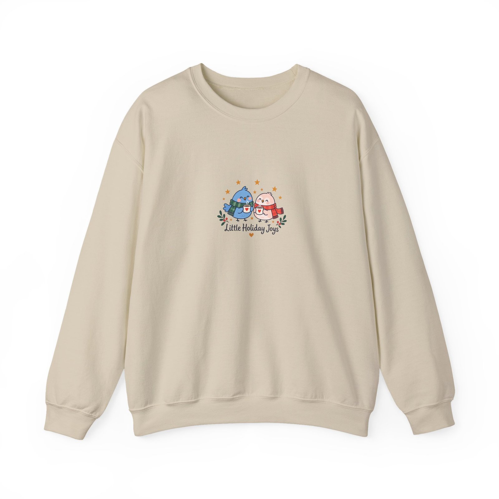 Little Holiday Joys Christmas Sweatshirt | Sand Unisex Crewneck