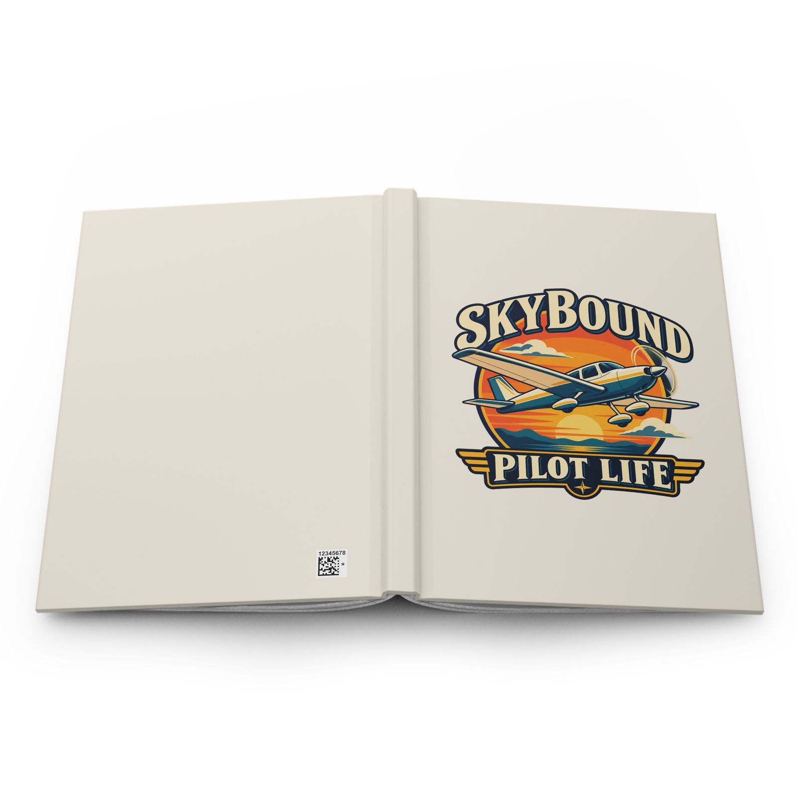 Skybound Pilot Life Hardcover Journal | 150 Lined Pages - Image 2