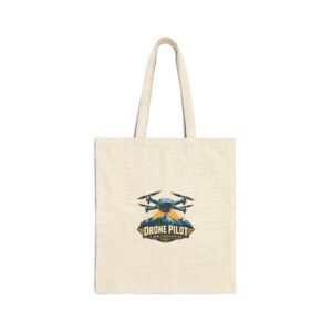 Drone Pilot — A New Perspective Canvas Tote Bag | Natural