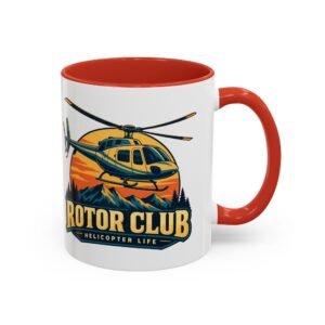 Rotor Club Mug | Red Accent, 11oz & 15oz