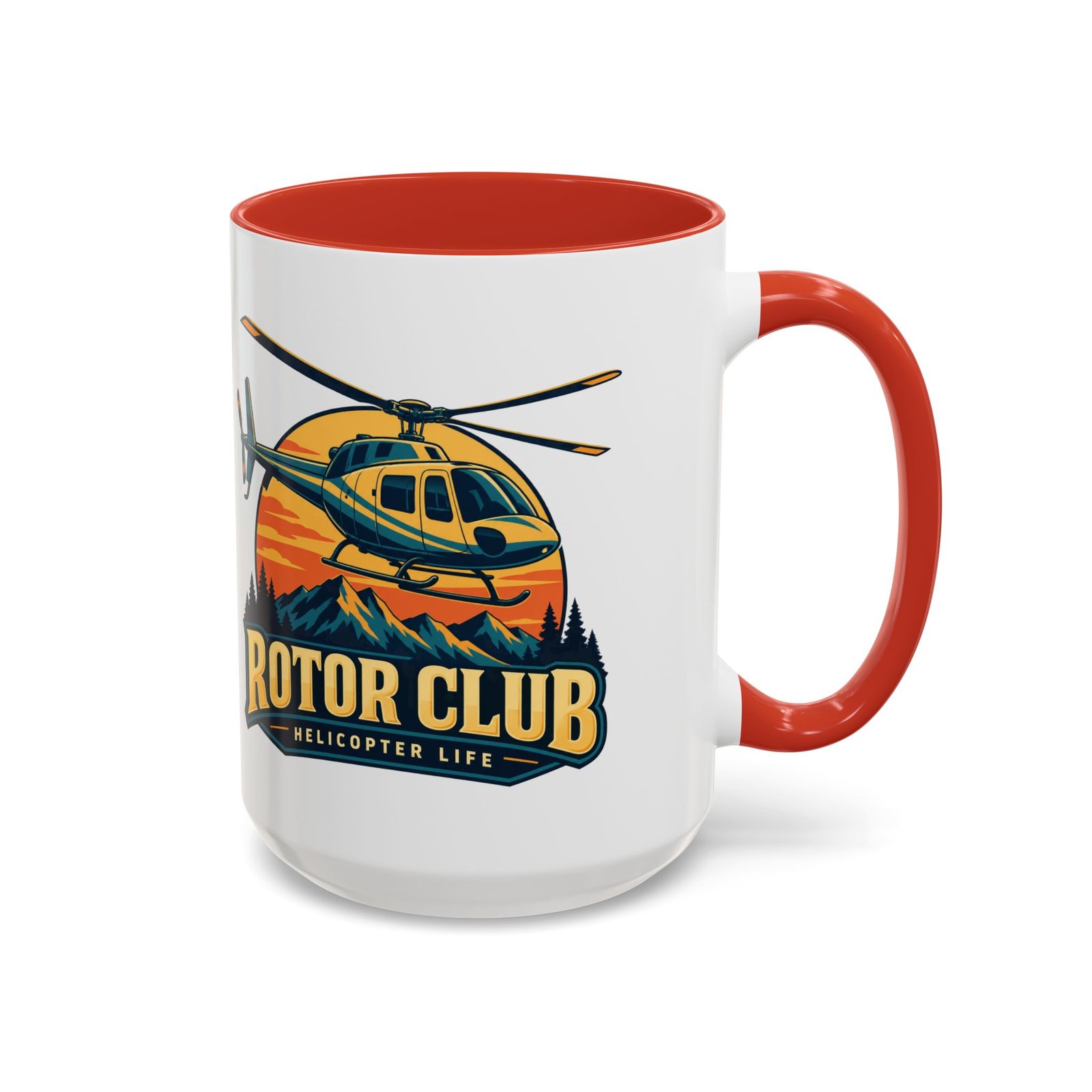 Rotor Club Mug | Red Accent, 11oz & 15oz - Image 4