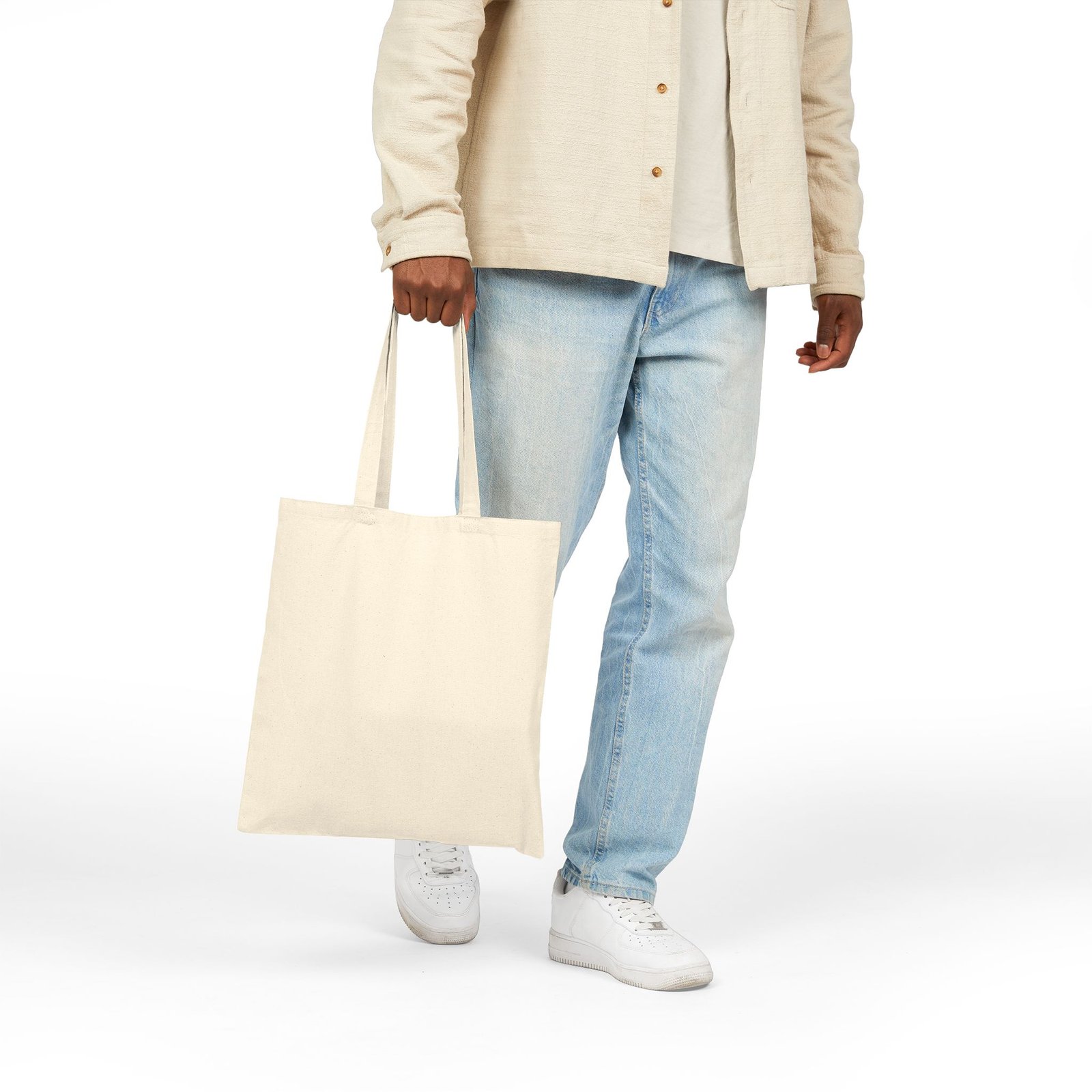 Cleared for Takeoff Canvas Tote Bag | Natural - Image 3