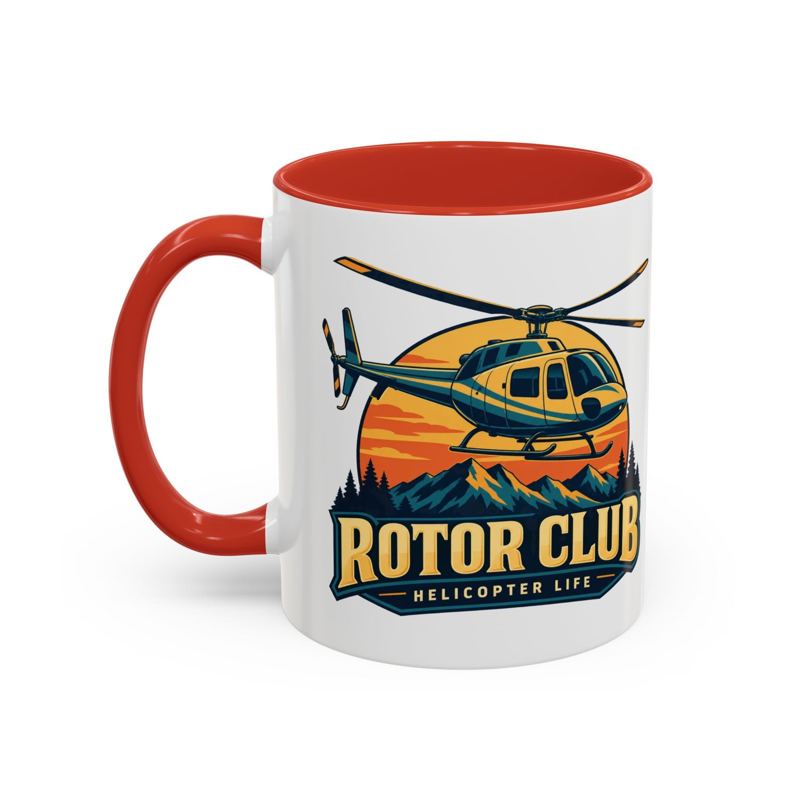 Rotor Club Mug | Red Accent, 11oz & 15oz - Image 2