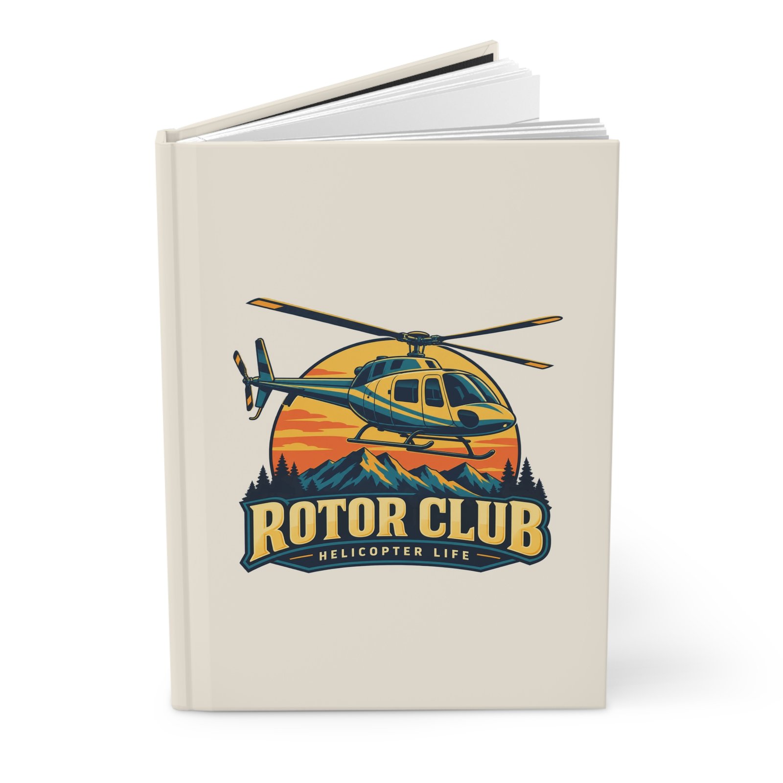 Rotor Club Hardcover Journal | 150 Lined Pages